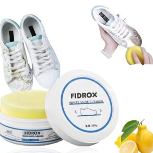 Multi-Function Shoe Whitening and Cleaning Cream with sponge  - Perfect Solution for White Shoes, Deep Cleaning, and Shine Restoration ( imported China)" - Image 4