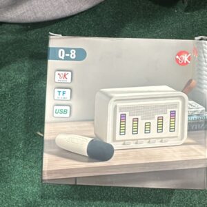 Portable Bluetooth Karaoke Outdoor Speaker System with Wireless Microphone (Random Color) - Image 3