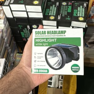 Solar Headlamp WH-9968A ? Ultra-Bright, Rechargeable & Eco-Friendly for Outdoor Adventures! - Image 2