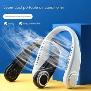 SurroundFan New Portable Bladeless Neck Fan ? Foldable, Hands-Free Cooling for Travel & Sports ( Random Color ) - Image 4