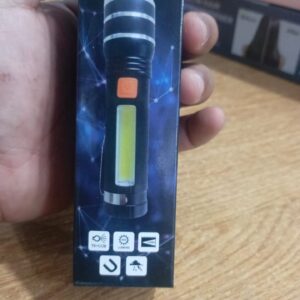 P50 super light rechargeable flashlight - Super bright Led Light - zoomable Rechargeable torch 3 mode - Image 3