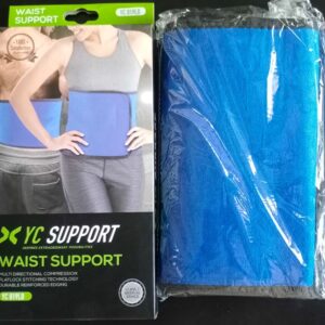 Waist Support Slimming Adjustable Belt For Both Men And Women fits for all (Blue ) - Image 4