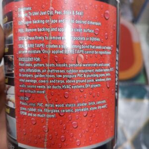 1 Pc Waterproof Leakage tape- Repair Tape- Adhesive Waterproof Sealing Tapes - Image 5