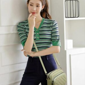 ( 1 Piece ) Women?s Pu Leather Embroidered Shoulder Bag | Best Quality Shoulder Bag For Women | Women Fashion | Shoulder Bag For Women - Image 3