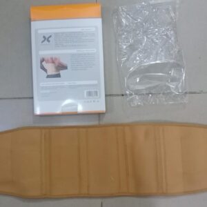 Waist Support Waist Trimmer Weight Loss Slimming Belt | Fitness Belt Back Waist Support Sweat Belt Waist Trainer | Double Support | Free Size Adjustable | Gym Equipment ( Random Color ) - Image 3