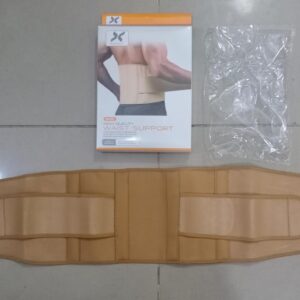 Waist Support Waist Trimmer Weight Loss Slimming Belt | Fitness Belt Back Waist Support Sweat Belt Waist Trainer | Double Support | Free Size Adjustable | Gym Equipment ( Random Color ) - Image 2