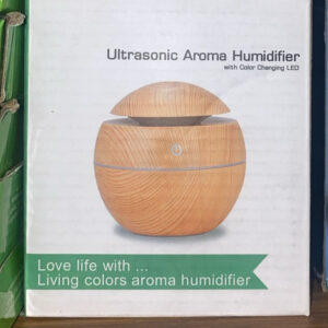 Essential Oil Diffuser Aroma Air wood Humidifier with Colorful Change mist maker for home (random color) - Image 2