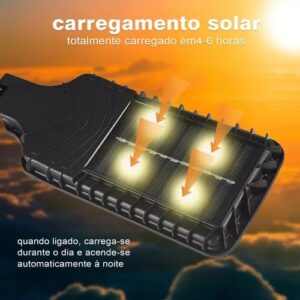 200w Solar Reflector Mini 100 Cob Street Post Wall Sensor | Motion Sensor Security Streetlight for Parking Remote Control - Image 5