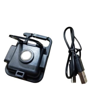 Rechargeable Key-Chain Mini Cob LED Flashlight | LED Flashlight Key-Chain With Bottle Opener ( Black Color ) - Image 3