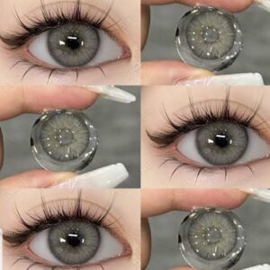 3-Tone Lens with Container Solution & Travel Kit ? Complete Contact Lens Care Set - Image 1