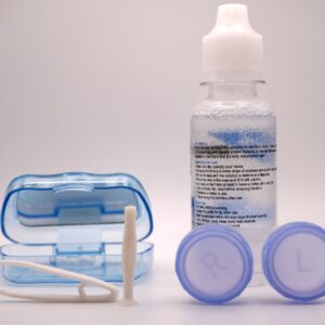 3-Tone Lens with Container Solution & Travel Kit ? Complete Contact Lens Care Set - Image 2