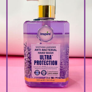 Inspire Ultra Protection Anti Bacterial Hand Wash 500ml - Image 3