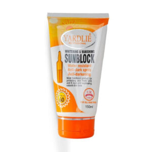 YARDLIE Professional - SPF - 60 WHITENING & VANISHING SUNBLOCK 150ml - Image 4