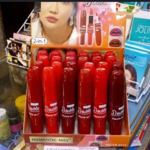 2 In1 Double-headed Moisturizing Waterproof Lipstick Pen Semi-matte Moisturizing Lipgloss - Image 4