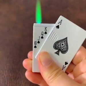 Refillable Fancy Poker Lighter Creative Poker Cool Lighters Refillable Best Gift For Men (random color) - Image 5
