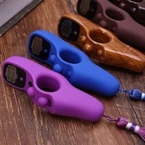 Finger Counter-Islamic Tasbih Bead Digital Finger Rotating Prayer Beads with Digital Counter Counter for Prayer Islamic Tasbih Muslim (Random Color) - Image 3