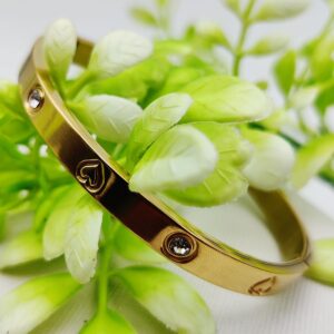 Adjustable Cartier Heart Charm Bracelet ? Imported Luxury Bracelet | Best Quality Artificial Bracelet For Girls & Women | Bracelet For Every Occasion | Elegant Design ? - Image 2