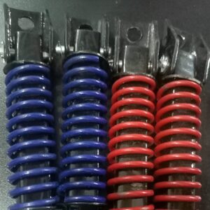 (2 pcs ) Fancy Spring Footrest Universal Lightweight and compact for CD 70 / CG 125 - Image 1