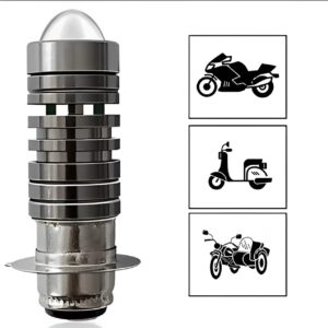 Bike LED Headlight Bulb - Motorcycle Fog light - Super bright With 2 functions white/yellow - Image 4