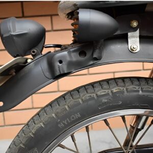 Motorcycle cafe racer backlight, Tale light, brake light with number plate holder 2 in 1 vintage quality ,grill backlight for bikes universal fitting - Image 4