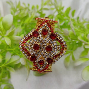 Imported Royal Elegance Sapphire Bracelet ? Regal Design Golden Bracelet ? Best Quality Artificial Bracelet For Girls & Women | Bracelet For Every Occasion - Random Color - Image 1