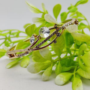 Elegant Adjustable Imported Crystal Vine Bracelet ? A Dazzling Masterpiece | Best Quality Artificial Bracelet For Girls & Women | Imported Glamour for Every Occasion - Image 1