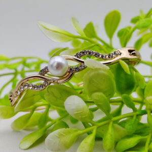 Graceful Adjustable Bracelet with Dazzling Pearl Accent ? Imported Elegance | Best Quality Artificial Bracelet For Girls & Women | for Every Occasion - Image 2