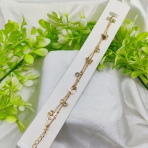 Imported Elegant Adjustable Charm Bracelet - Imported Elegance | Best Quality Artificial Bracelet For Girls & Women | for Every Occasion - Random Design - Image 1