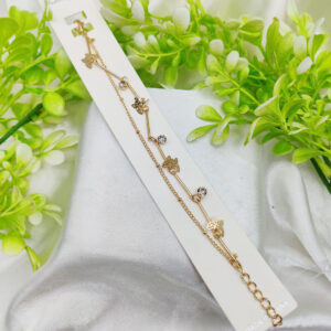 Imported Elegant Adjustable Charm Bracelet - Imported Elegance | Best Quality Artificial Bracelet For Girls & Women | for Every Occasion - Random Design - Image 2