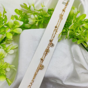 Imported Elegant Adjustable Charm Bracelet - Imported Elegance | Best Quality Artificial Bracelet For Girls & Women | for Every Occasion - Random Design - Image 3