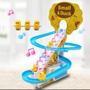 Smart Duck Ladder Climbing race set | Duck Climb Stairs Toy Race Track Slide - Image 4