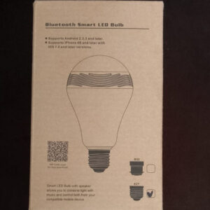 E27 Bluetooth Smart LED Bulb with Speaker with APP Control It - Image 5