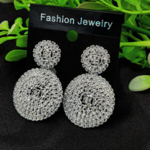 Imported Tarnish-Free Perfection | Best Quality Earrings For Girls & Women | Luxury Look Earrings (Silver) - Image 4