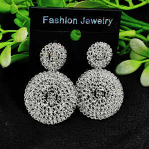 Imported Tarnish-Free Perfection | Best Quality Earrings For Girls & Women | Luxury Look Earrings (Silver) - Image 3