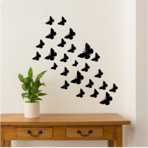 3D Wooden Butterfly Buy One (Pack of 30) Get One Free ( Pack Off 30 ) Wooden Wall Decoration Items for Home, Bedrooms Inspire Kids and Look Decent - Image 3