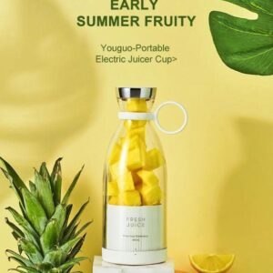 Mini Portable Blender Electric Fruit Juicer Mixers - Best Quality Fruit Mixer - Random Color - Image 2