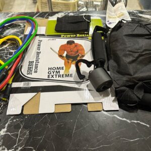 11 Piece Power Resistance Band Set Strength Training Yoga Sports Fitness Band Equipment for Men and Women - Image 5