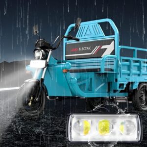 1 Pc Mini LED Driving Fog Light | 4-Color Auxiliary Spotlight for ATV, SUV, UTV (12-80V) ? Hi/Low Beam - Image 3