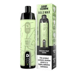 Drip Down Bold Max Original Disposable Vape 15000 Puffs 3mg | Rechargeable | Premium Display With Sleek Design - Image 4