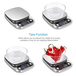 Kitchen Digital Weight Scale Digital Kitchen Scale Digital Weight Machine | Digital Scale with 1 gram to 10000 gram Weight Measurement ( Plastic ) - Image 5