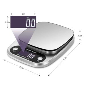 Kitchen Digital Weight Scale Digital Kitchen Scale Digital Weight Machine | Digital Scale with 1 gram to 10000 gram Weight Measurement ( Plastic ) - Image 3