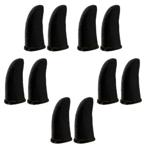 Premium Gaming Finger Sleeves Bundle -  Breathable, Anti-Sweat, Touch Screen-Friendly Thumb Gloves for PUBG & Mobile Gaming - Image 2