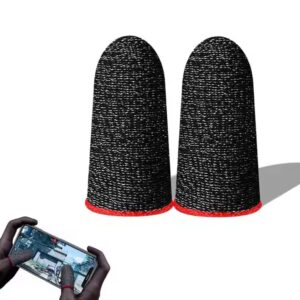 Premium Gaming Finger Sleeves Bundle -  Breathable, Anti-Sweat, Touch Screen-Friendly Thumb Gloves for PUBG & Mobile Gaming - Image 5