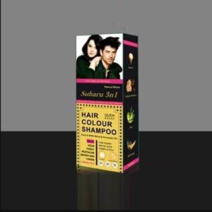 Subaru 3 in 1 Black Hair Color Shampoo | Hair Color Shampoo For Men & Women | Best Quality Shampoo - 200 ml - Image 4