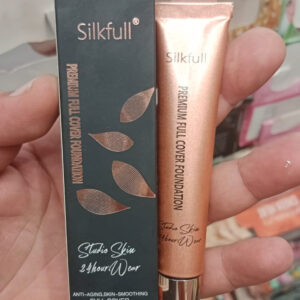 1 Piece Silkfull Tube MakeUp Foundation Waterproof | Best Quality Long-Lasting Foundation Makup Foundation 15g - Image 5