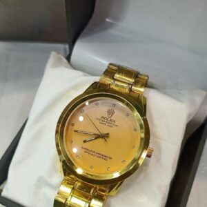 Rolex Men's Formal Quartz Wrist Watch with Stainless Steel Strap ? 40mm Round Case ( Without Box ) - Image 3