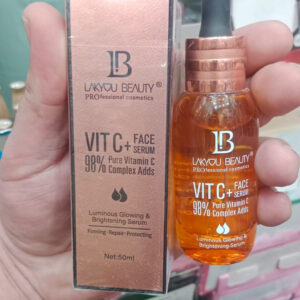 Lakyou Beauty Vitamin C Face Serum ? 98% Pure Vitamin C Complex for Luminous Glow, Brightening, Firming & Repairing, 50ml - Image 5