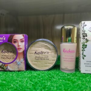 2 in 1 Kashee's Foundation Deal, Foundation & Compact Powder, Pack of 2 - Image 1