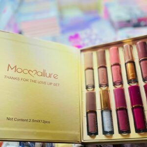 12 Pcs Mocallure Transparent Clear Lip Gloss | High Pigment Lipgloss Set | Best Quality Lipgloss Set - Image 3