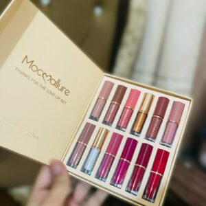 12 Pcs Mocallure Transparent Clear Lip Gloss | High Pigment Lipgloss Set | Best Quality Lipgloss Set - Image 4